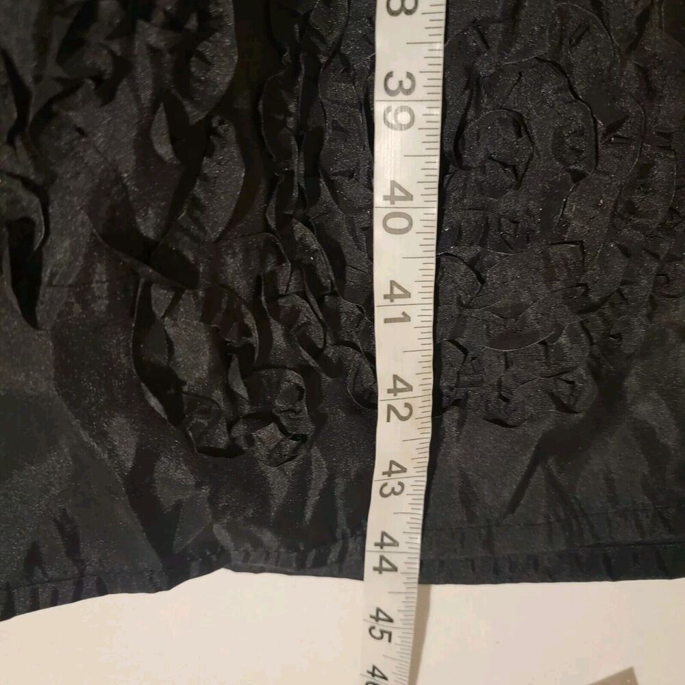 Jessica Howard Dress Size 12 Black Floral Monochrome Whimsigoth Babydoll Midi - Picture 5 of 8